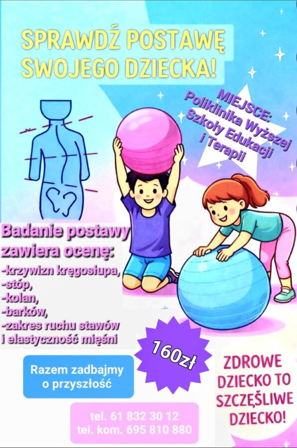 Badanie wad postawy